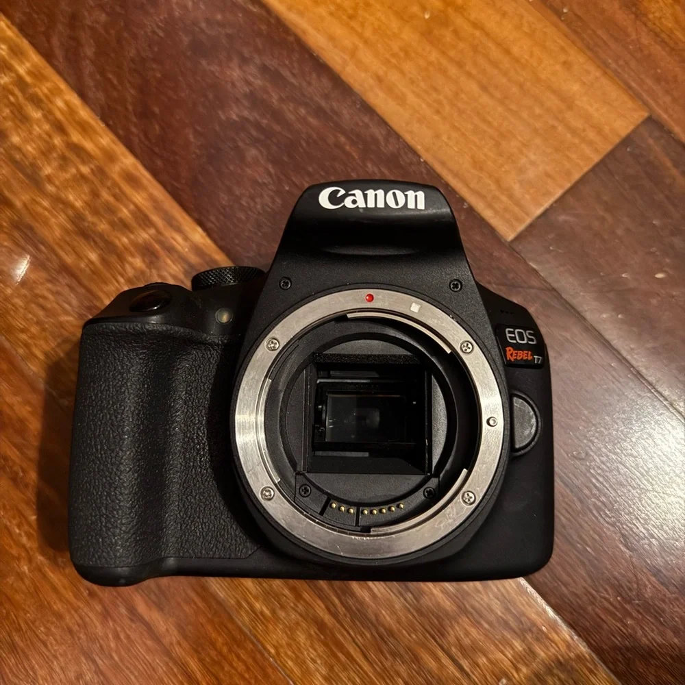 Canon EOS T7 Black and Gray Camera Bag with Compartments